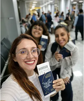 Com Passaporte no AeroportoResultado